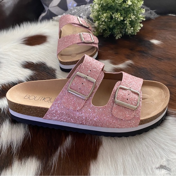 Spring Fever Pink Corky's Sandals